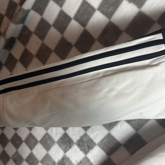 Adidas Men’s White Full zip up Jumper size L/Large - Picture 14 of 16